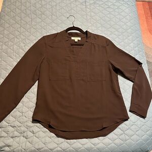 Nine West Ladies Black Blouse